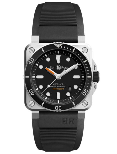 Best Bell & Ross Replica BR 03-92 DIVER BR0392-D-BL-ST/SRB watch